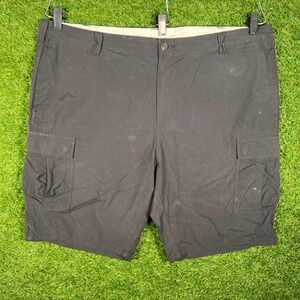 Dip Mens Black Cargo Shorts Size 42 Utility Workwear Casual Outdoor